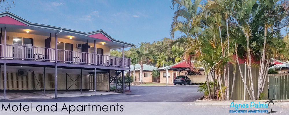 Agnes Palms Motel Агнес Уотър Екстериор снимка
